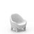 Set x1 Tavolino Martinica + x2 Poltrona da esterno Aruba
