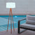 Lampada da terra con gambe in legno Chloe 140