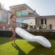 CIRCOOLAR Lettino da giardino Rasa Materiale riciclato