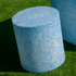 CIRCOOLAR Sgabello tondo Tafy Materiale riciclato