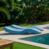 CIRCOOLAR Lettino da giardino Rasa Materiale riciclato