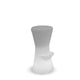 Set x1 Bar illuminata con doppia altezza Sicilia + x2 Sgabello Corfu 74