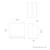 Set x1 Bar illuminata con doppia altezza Sicilia + x2 Sgabello Corfu 74