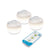 Lampadina ricaricabile portatile CHERRY MINI (confezione da 3 lampadine)