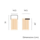Lanterna portatile a batteria OKINAWA LANTERN