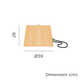 Lampada a sospensione a batteria OKINAWA HANG