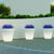 Vaso grande con luce MAGNOLIA 120CM
