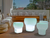 SEDIA DA ESTERNO CALVIN CON LUCE / SENZA LUCE