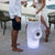 Portabottiglie illuminato con o senza altoparlante Woody