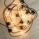 GHIRLANDA DI LUCI ALLEGRA BLACK LUCE RGB