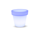 Vaso tondo con luce MAGNOLIA 60