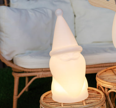 Gnomo da giardino illuminato Amelio