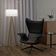 Lampada da terra con gambe in legno Chloe 140