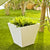 Vaso quadrato CLAVEL 40 COLOR