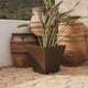 Vaso quadrato CLAVEL 40 COLOR