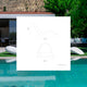 LETTINO DA GIARDINO COZUMEL per case, piscine, hotel e beach club