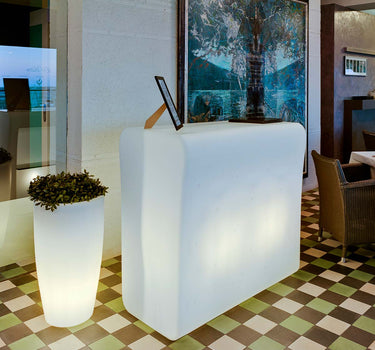 BANCONE BAR CRETA 120 CON LUCE