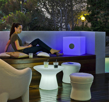 DIFFUSORI ACUSTICI QUADRATO CON LUCE CUBY 45 PLAY
