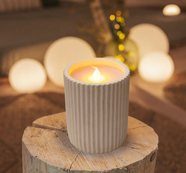 LAMPADE A CANDELA DOLO CERAMIC (Confezione da 2 unità)