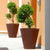 Vaso cilindrico colore GIRASOL 90CM