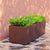 Vaso rettangolare colore JARA 100 x 40