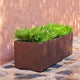 Vaso rettangolare colore JARA 100 x 40