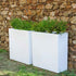 Vaso rettangolare colore JUNCO 80