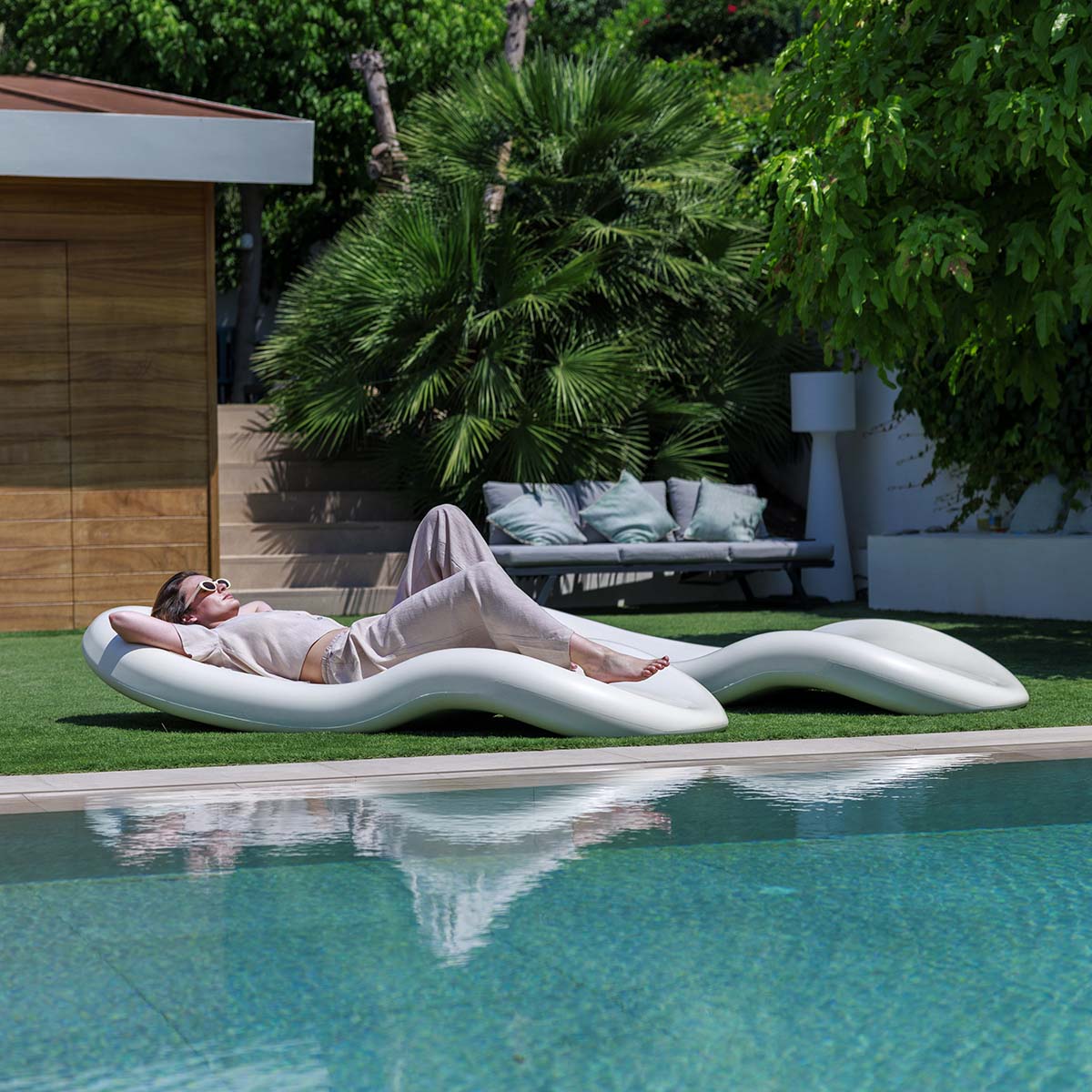 Set Relax Lettini Da Giardino Deghi Shop Maison Du Monde Lettino