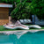 Set x2 Lettini da giardino RASA per case, piscine, hotel e beach club