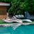 LETTINO DA GIARDINO RASA per case, piscine, hotel e beach club