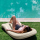 LETTINO DA GIARDINO RASA per case, piscine, hotel e beach club