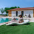 LETTINO DA GIARDINO RASA per piscine, hotel e beach club