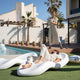 LETTINO DA GIARDINO RASA per case, piscine, hotel e beach club