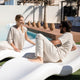 LETTINO DA GIARDINO RASA per case, piscine, hotel e beach club