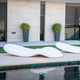LETTINO DA GIARDINO RASA per case, piscine, hotel e beach club