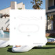 LETTINO DA GIARDINO RASA per case, piscine, hotel e beach club