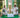 Set x1 Tavolo Tarida Tab + x2 Poltrone Tarida Sit (con braccioli)