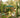 Ombrellone vintage verde con frange ø230 cm