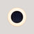 Applique rotonda WALLY DISK con carica solare