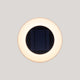 Applique rotonda WALLY DISK con carica solare