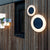 Applique rotonda WALLY DISK con carica solare