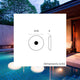 Altoparlante da piscina senza fili PLAY DISK 40