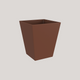 Vaso quadrato CALENDULA 50 Rustica colore
