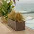 Vaso rettangolare colore JARA 100 x 40