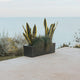 Vaso rettangolare colore JARA 100 x 40