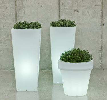 Vaso alto con luce MELISA 40