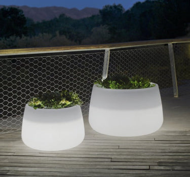 Vaso cilindrico con luce CAMELIA 60