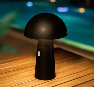 Lampada decorativa a batteria SHITAKE NERO